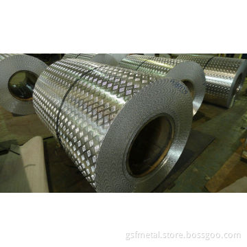3003 5052 5083 6061 Hot Rolled Aluminum Diamond Plate Coil
